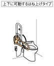 高齢者介護施設・店舗向けTOTOパブリック手摺