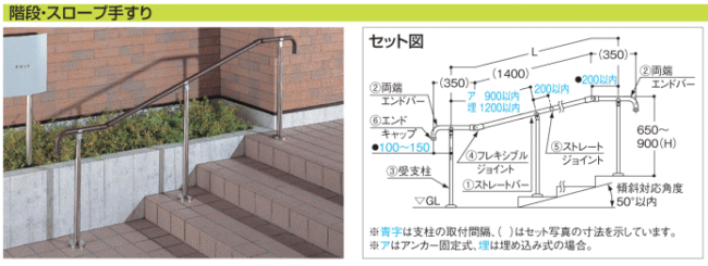 屋外手すり６