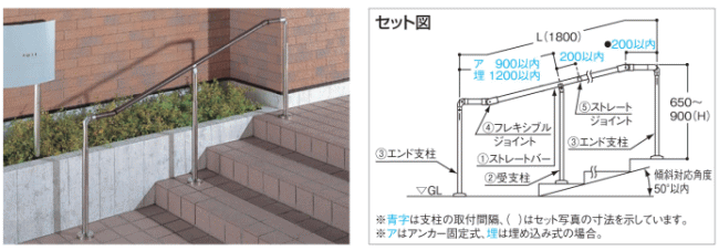 屋外手すり７