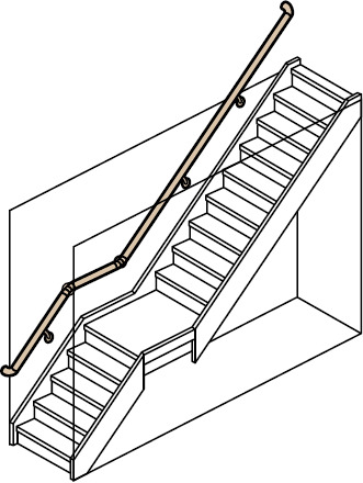 階段のプラン　設置例2