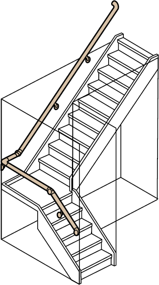 階段のプラン　設置例3