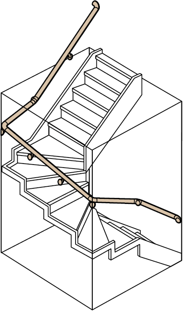 階段のプラン　設置例5