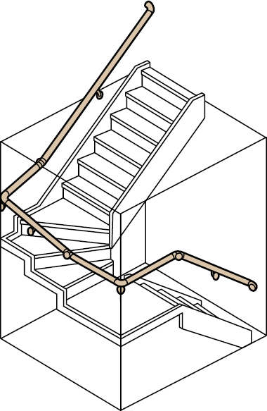 階段のプラン　設置例6
