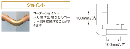 コーナージョイント　取付方