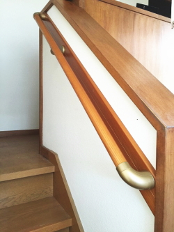 補強板の手すり施工事例01