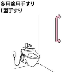 I型手すり