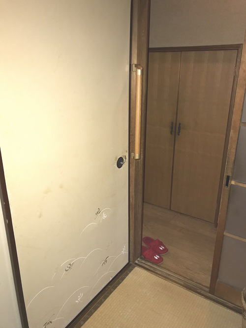 廊下手すりL型TOTO製(施工例26)