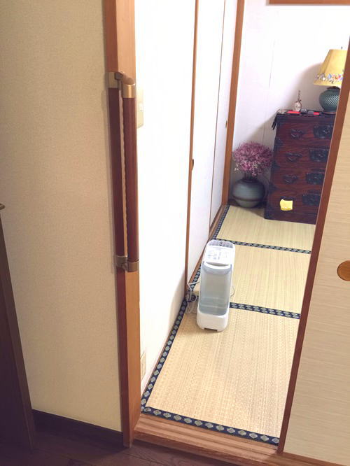 廊下手すりI型TOTO製(施工例32)