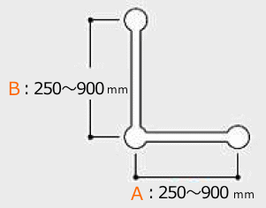 Semi custom made Grab Bar size