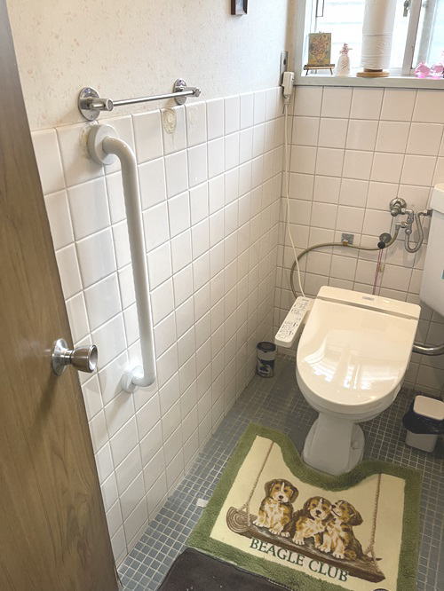 トイレ手すりインテリアバー(施工例34)