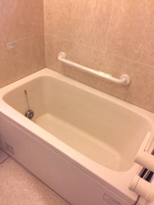 ユニットバス用TOTOインテリアバーFシリーズ手摺(施工例15)